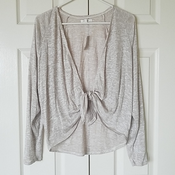Pretty Champagne Colored Knit Top - Picture 1 of 4